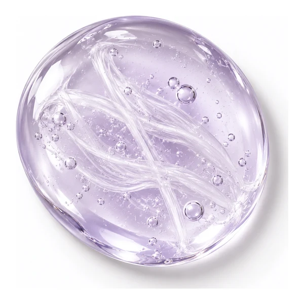 Sérum Facial Firmador — sérum lilás com filamentos de colagénio, identidade do produto