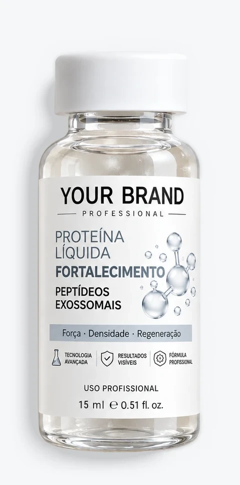 Proteína Líquida Peptídeos Exossomais — Reparação e resistência, ampola de 15 ml