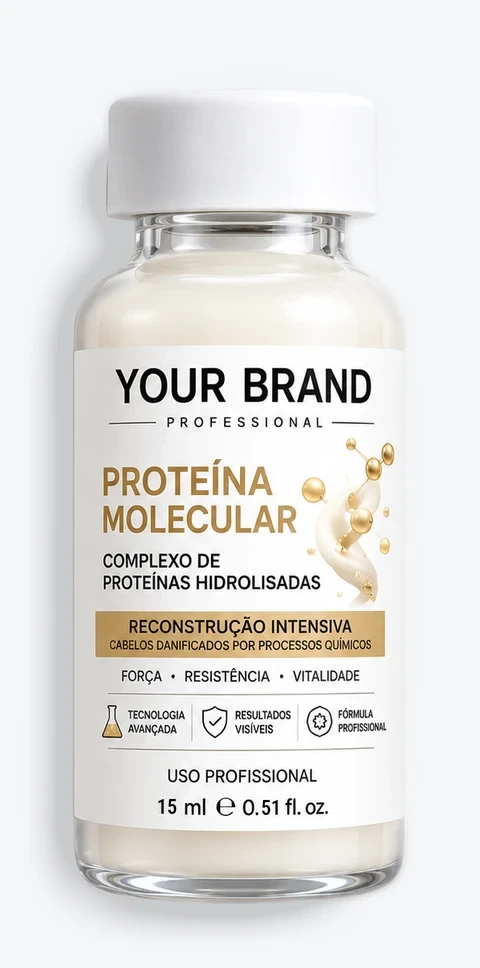 Proteína Molecular — ampola de 15 ml de aplicação direta